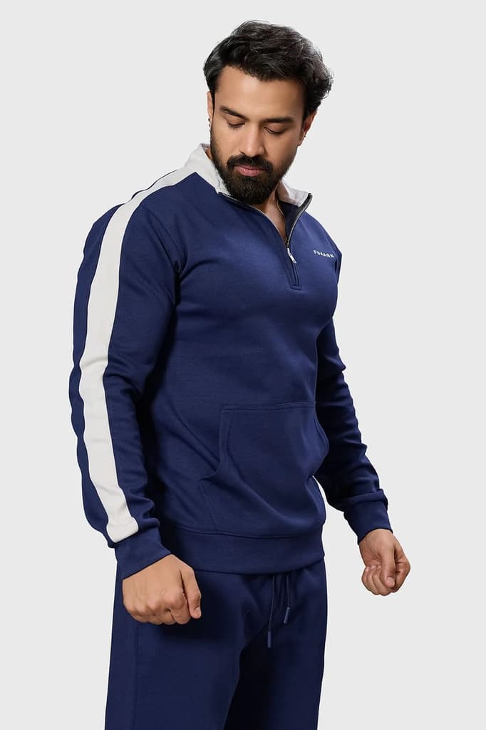 Alpine Pullover Navy/White — photo 6