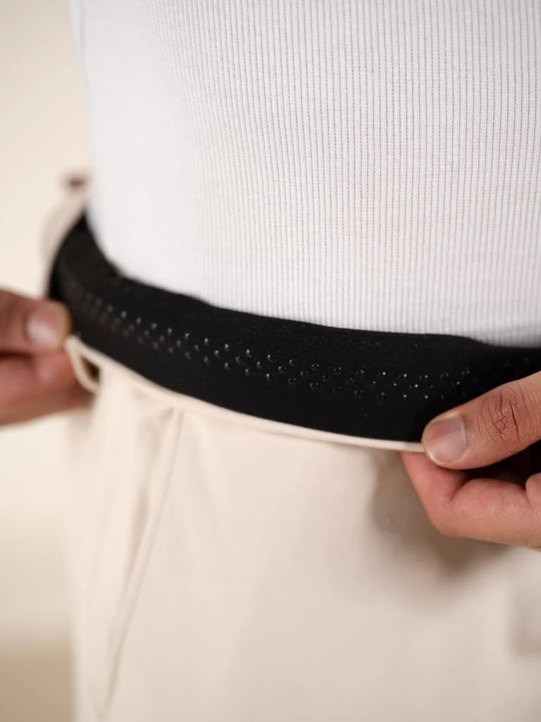 Malai Cream Soft-touch Slim Fit Power Stretch Pants — photo 6