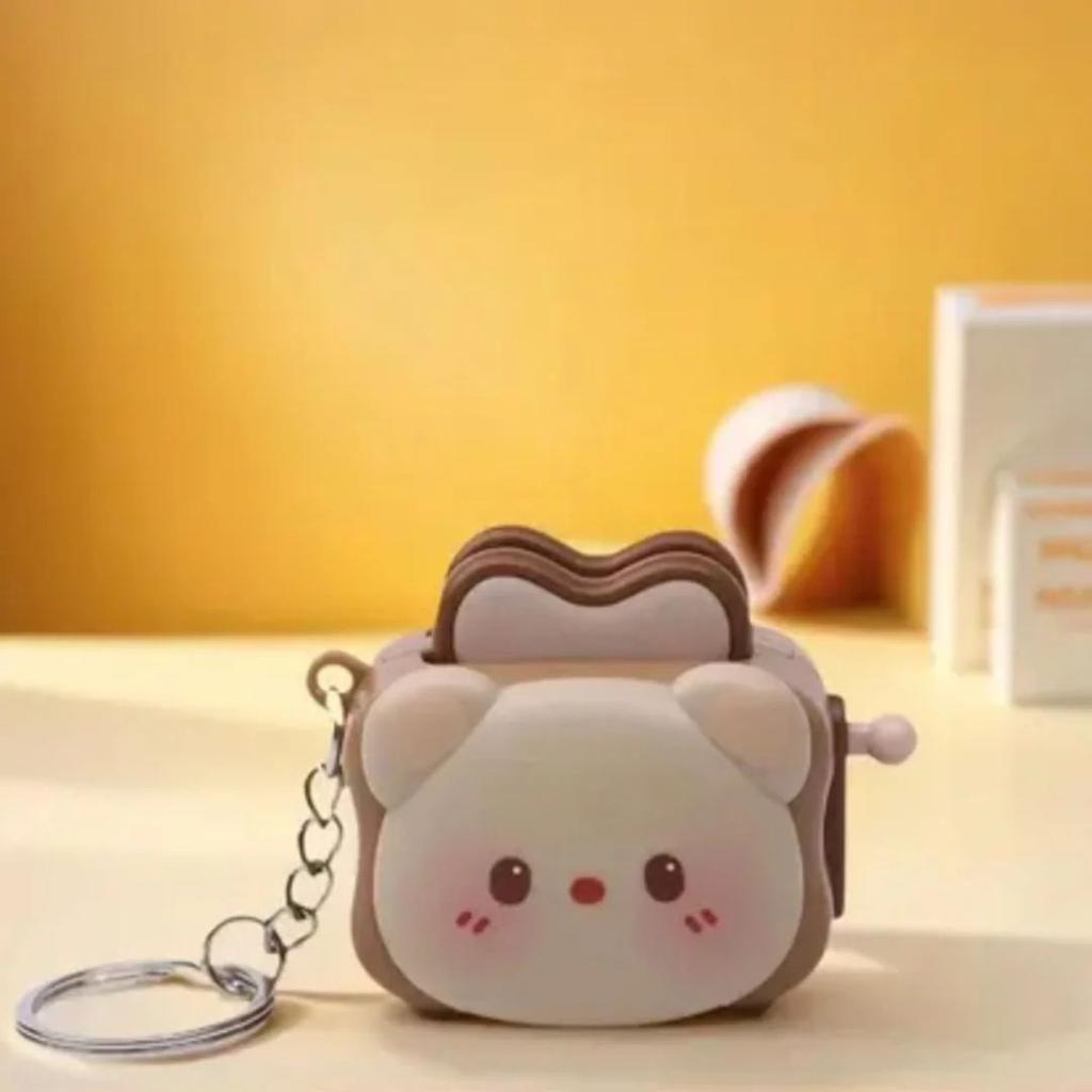 Cute Popping Toaster Keychain Toy — photo 6