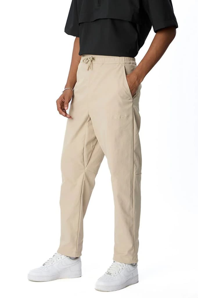 Versatile Relaxed Fit Trousers // Khaki — photo 5
