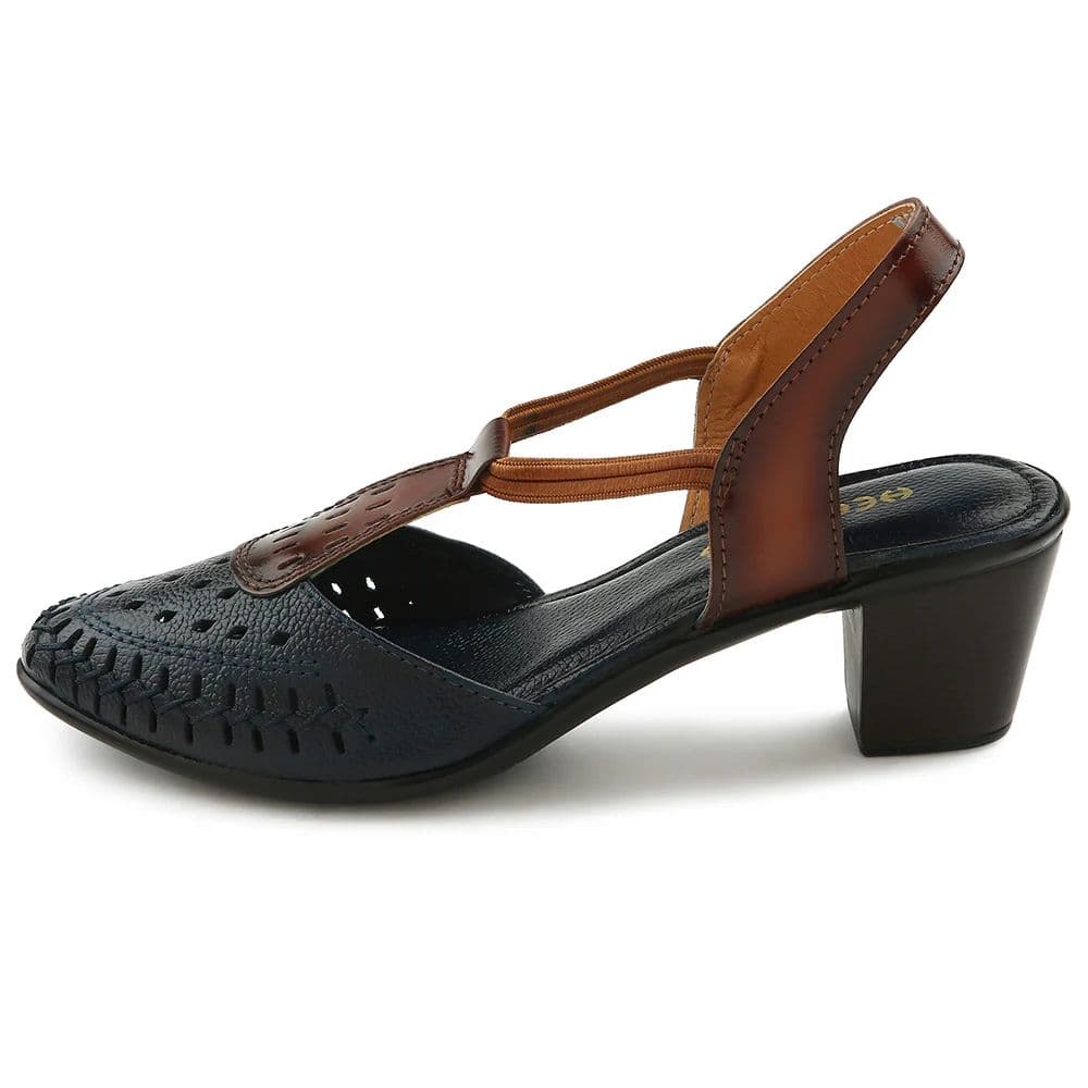 Healers Navy Blue Sandal For Women TLO-41 By Liberty — photo 3