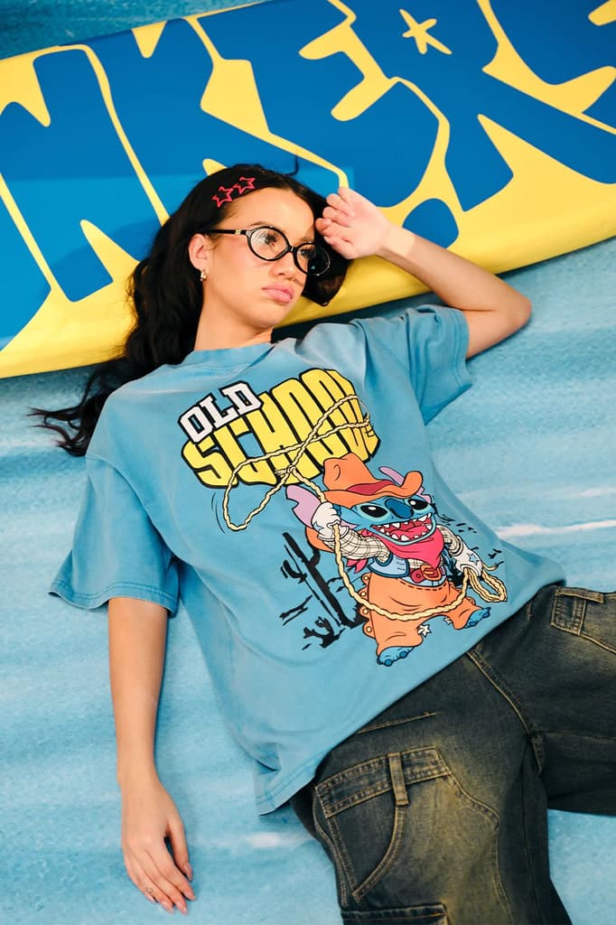 Old School Stitch Oversized T-Shirt — photo 3