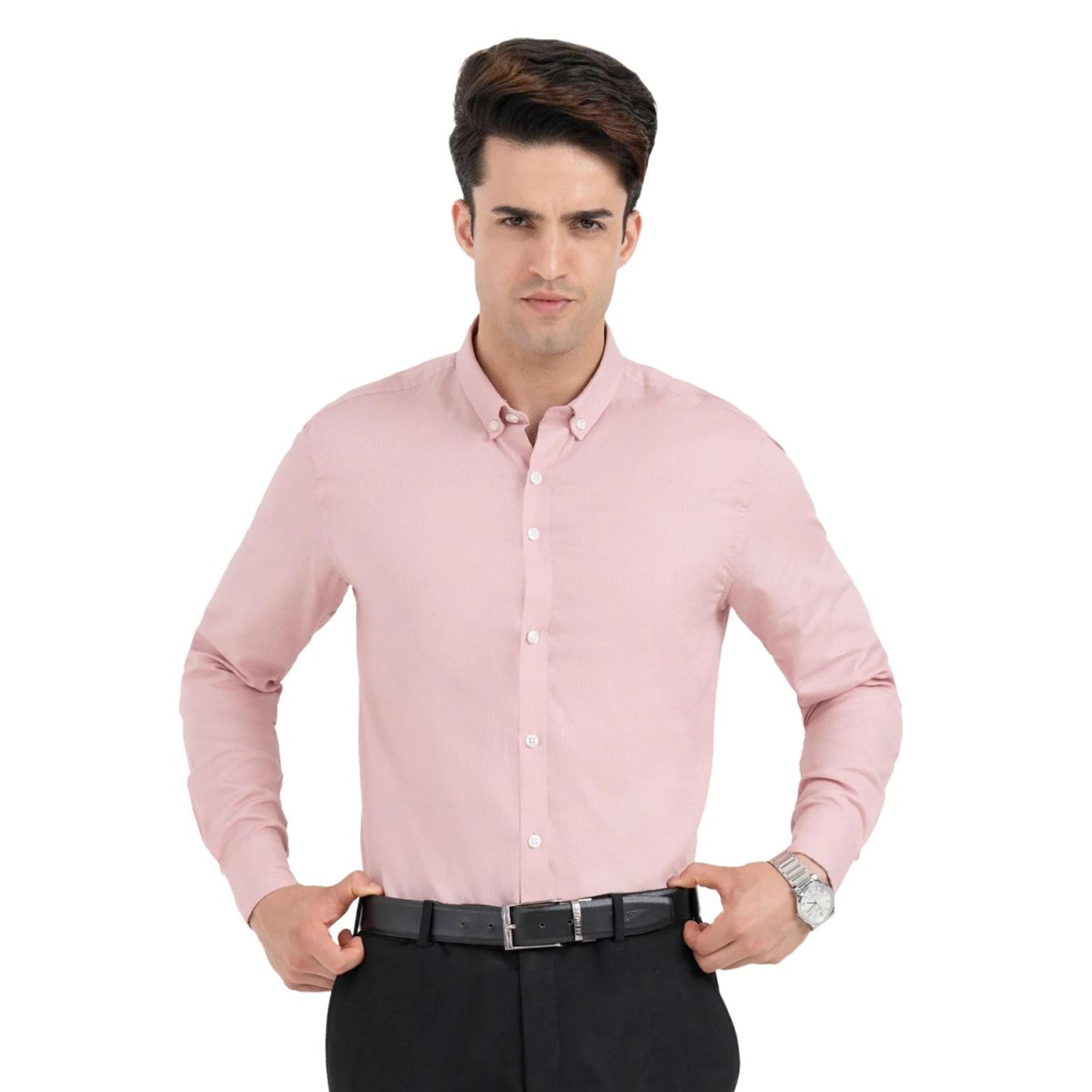 Shirts for Men in Dusky Pink | Birdeye Full Sleeve Formal Shirt