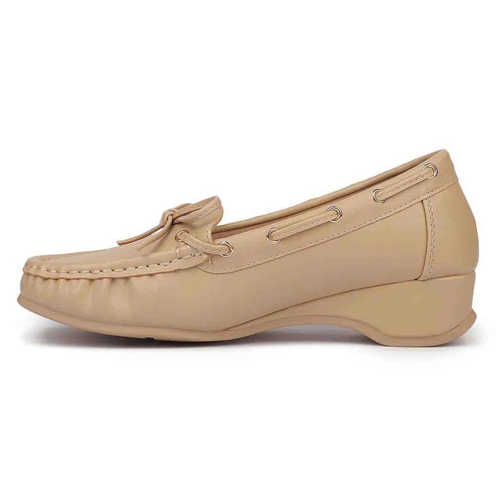 Healers ZQ-FDBL-14 Beige Casual Bellies Shoes for women By Liberty — photo 6