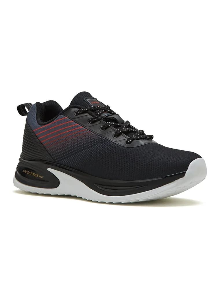 CLASH Black Men's Running Shoes — Black / 6