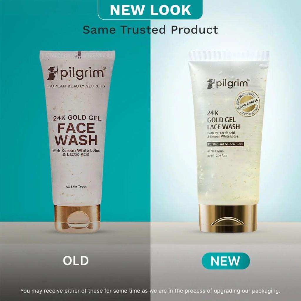24K Gold Gel Face Wash