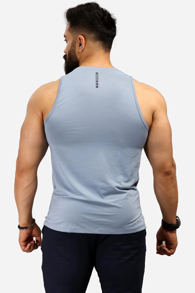 Men's Light Tank Blue — photo 5