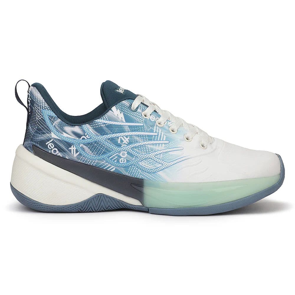 Leap7X ROMIO-2 Blue Sports Lacing Running Shoes for Men by Liberty — photo 2