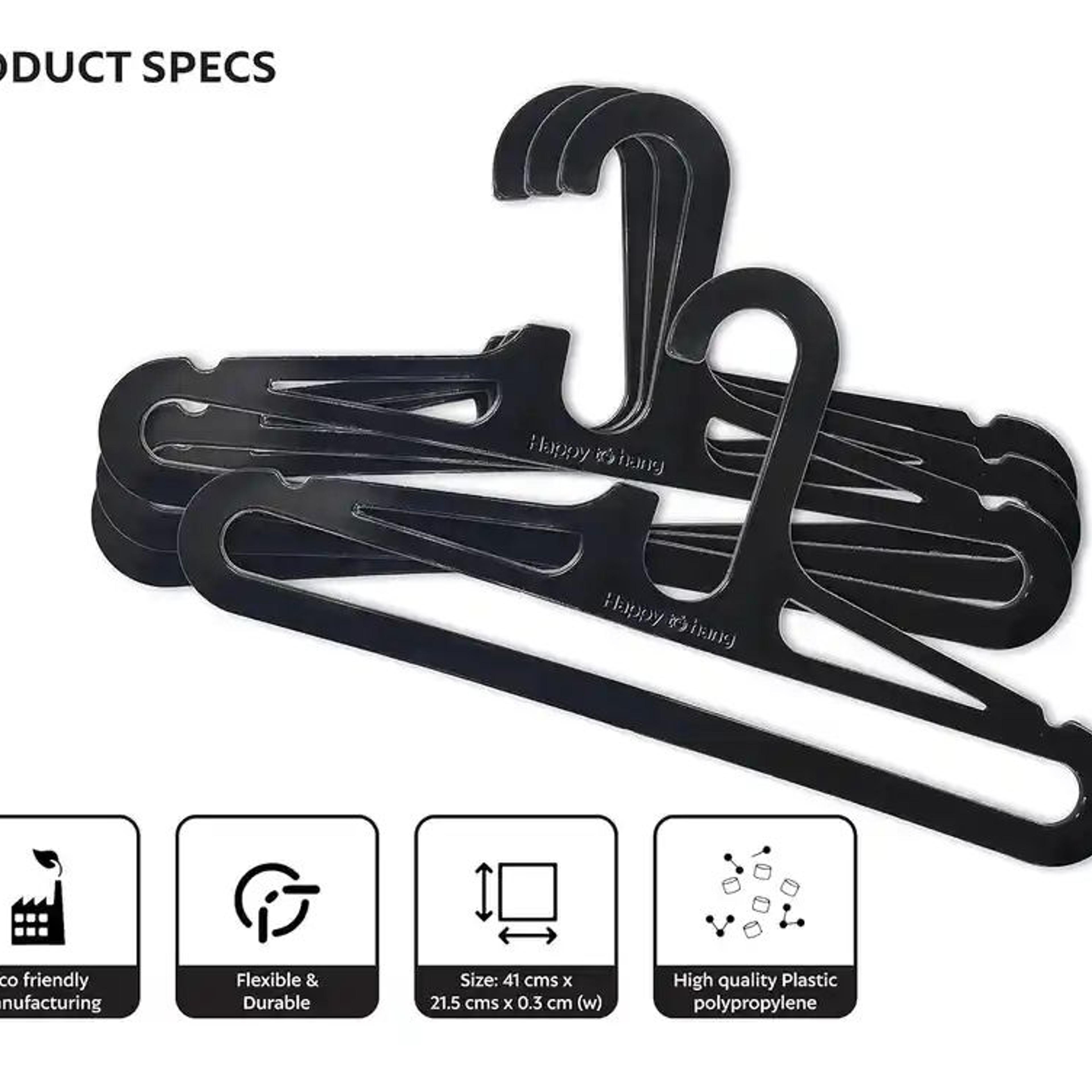 Happytohang Chamknight Benzer Hanger, Pack Of 12