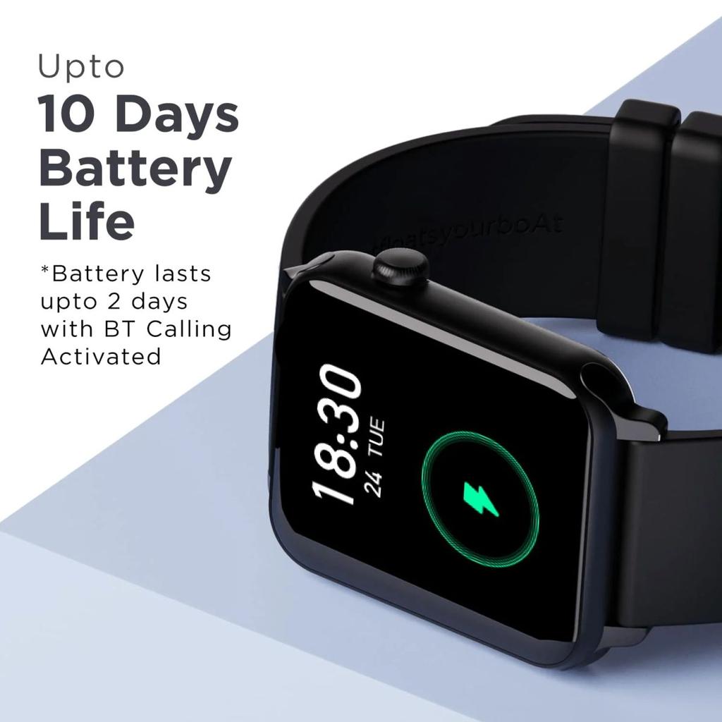 boAt Wave Call | Bluetooth Calling Smartwatch with 1.69" (4.29 cm) HD Curved Display, 150+ Watch Faces, Heart Rate & SPO2 Monitoring — photo 7