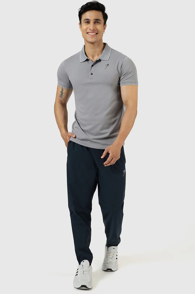 Aura Polo T-shirt Grey — photo 7