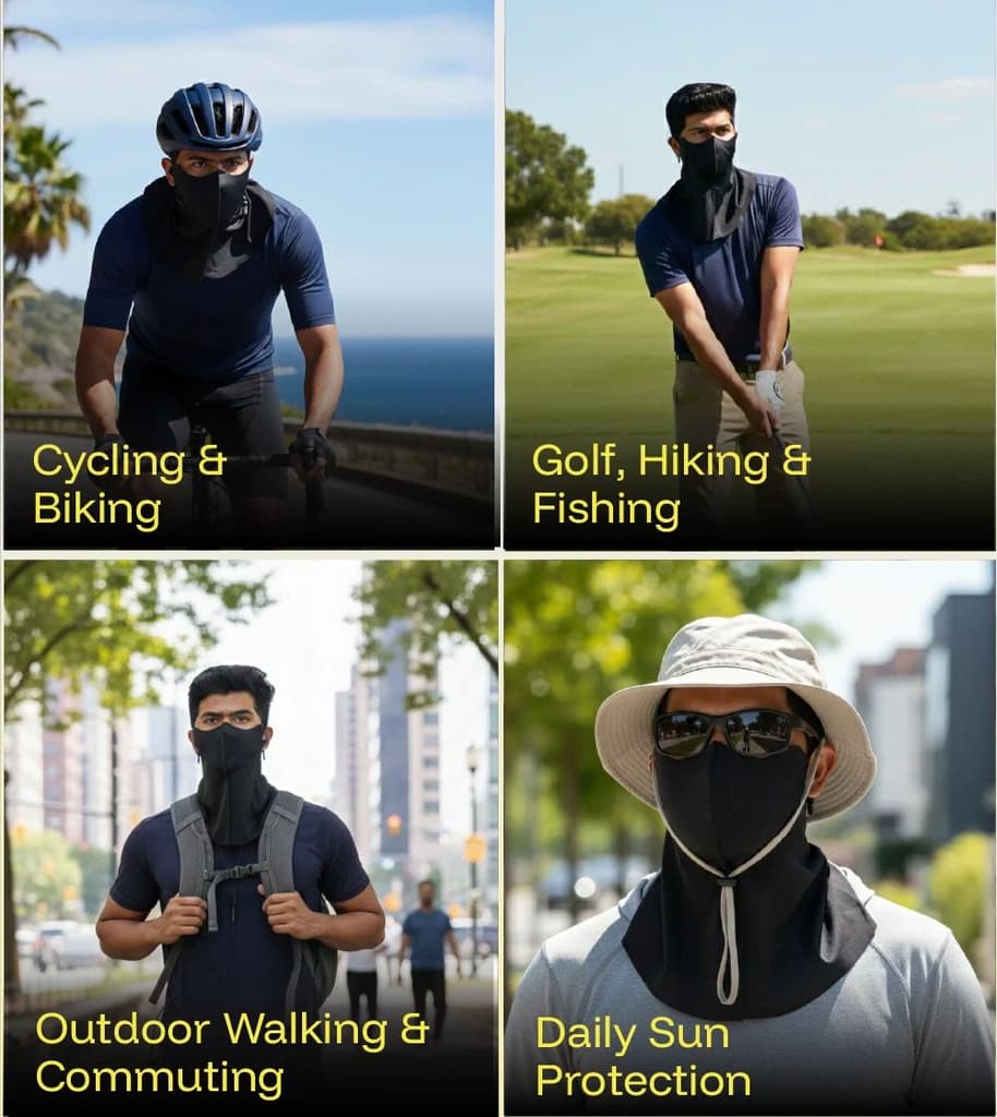 Sunscreen Neck Cover Mask — photo 2