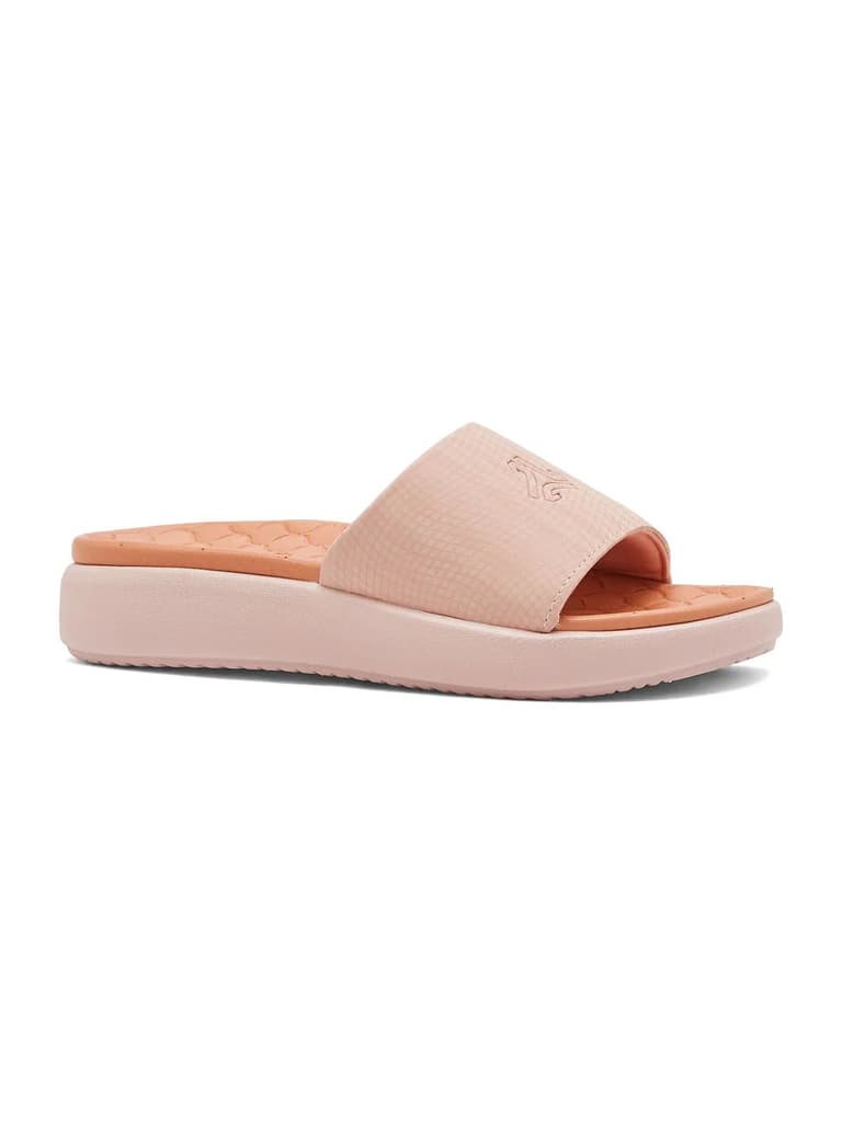 SL-491L Peach Women's Slides — Peach / 4
