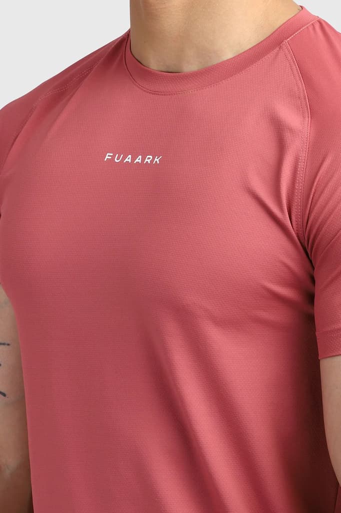Sleek T-shirt Deep Red — photo 3