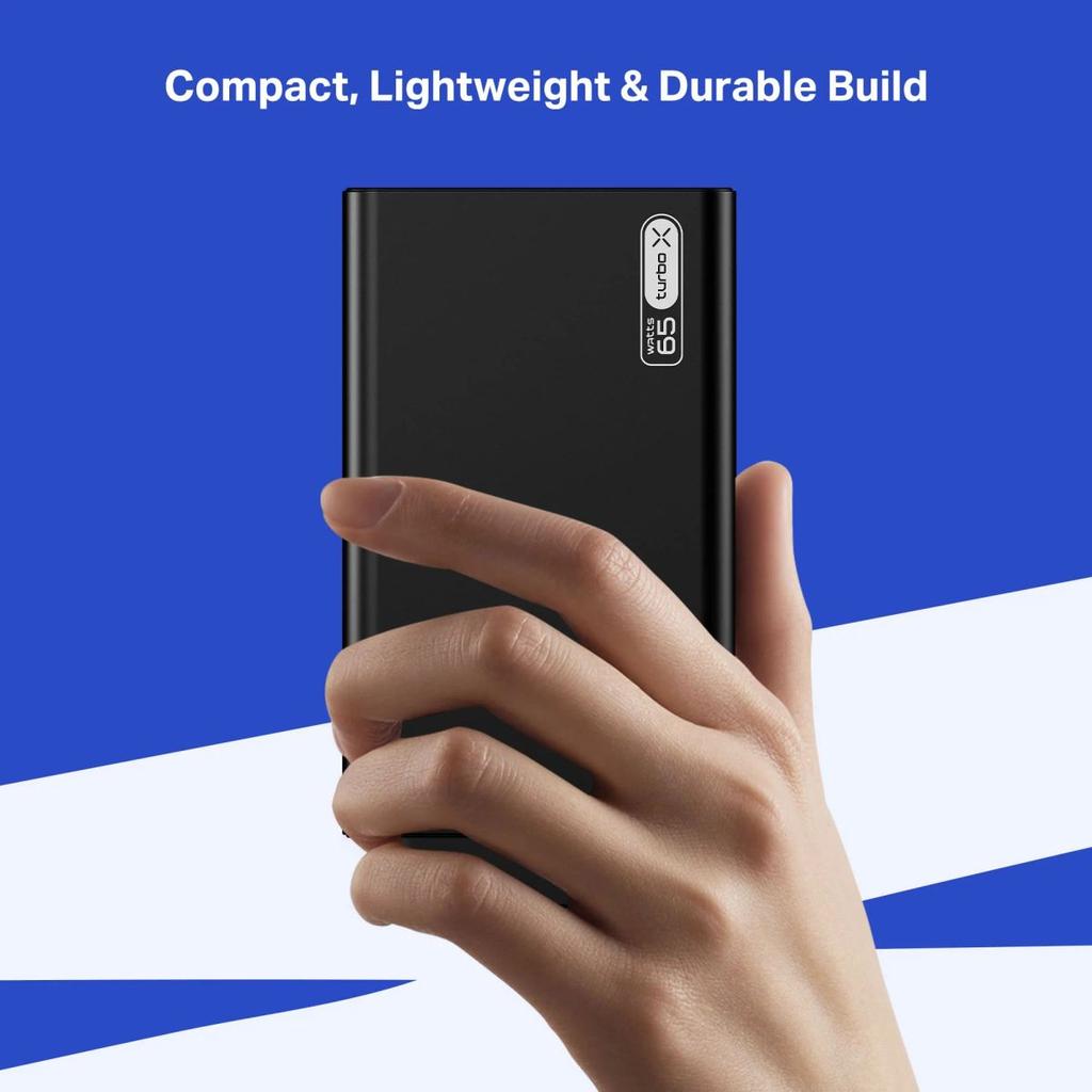 boAt Energyshroom PB465 Turbo X | 20000mAh Power Bank with 65W Turbo Fast Charging — photo 7