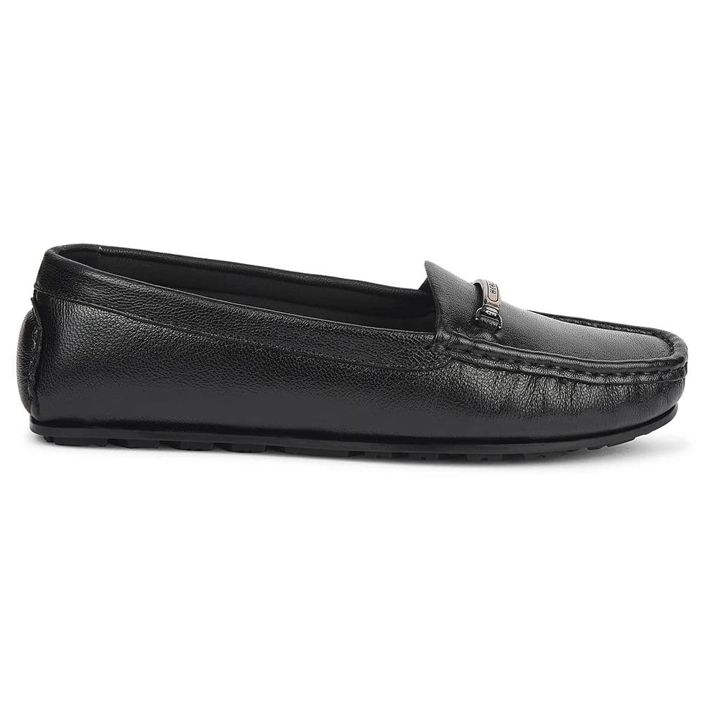 Healers Black Casual Ballerina For Women JJL-26 By Liberty — photo 2
