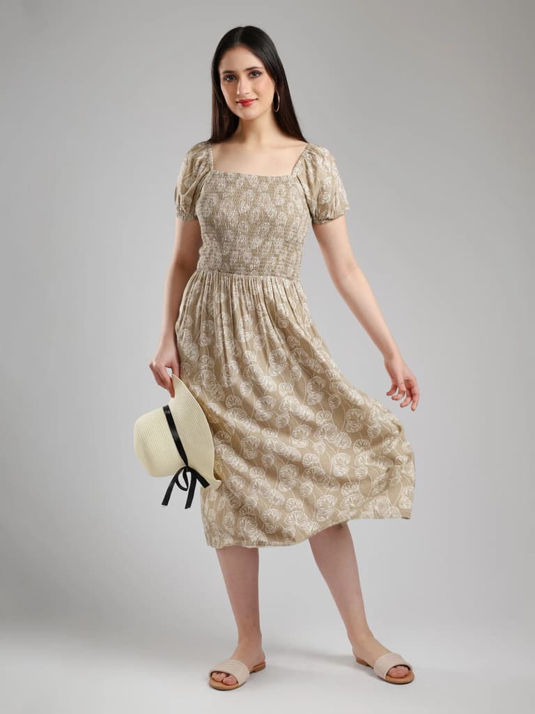 Tulvera Printed Midi Dress — photo 8