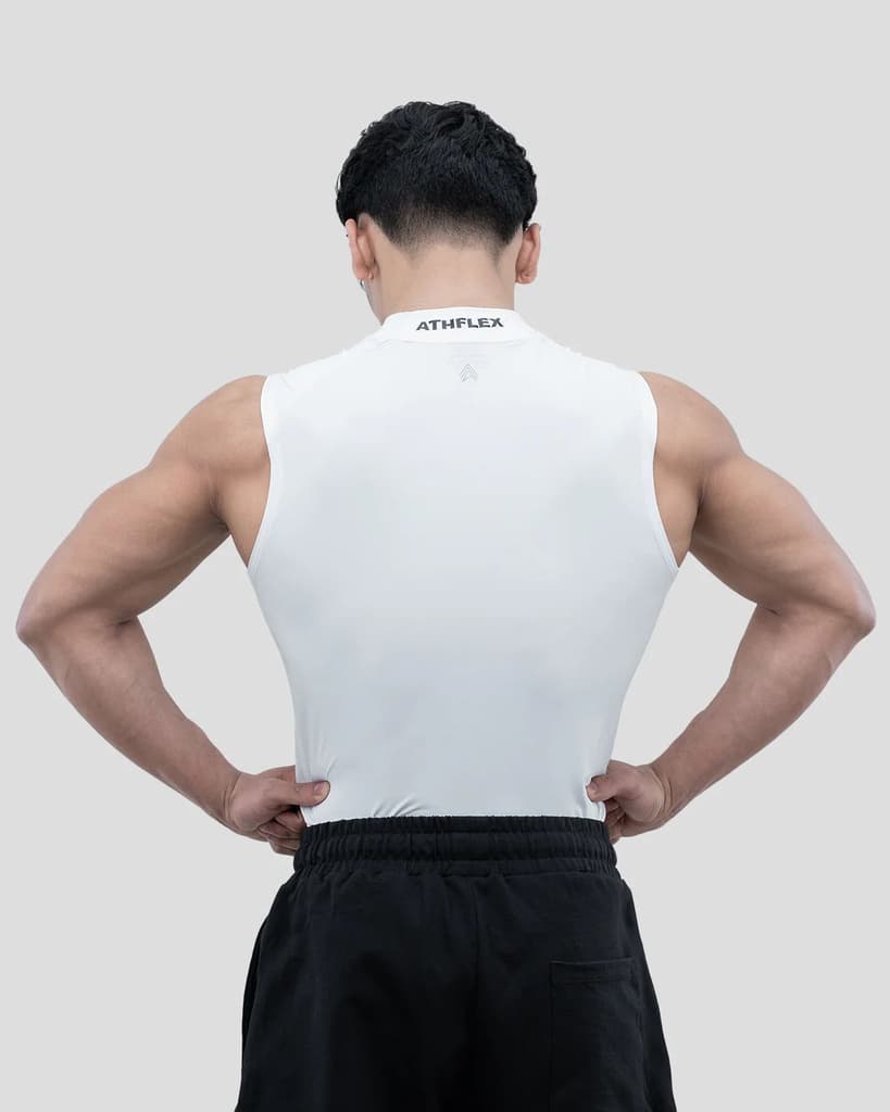 Hustle High Neck Compression Tank — photo 6