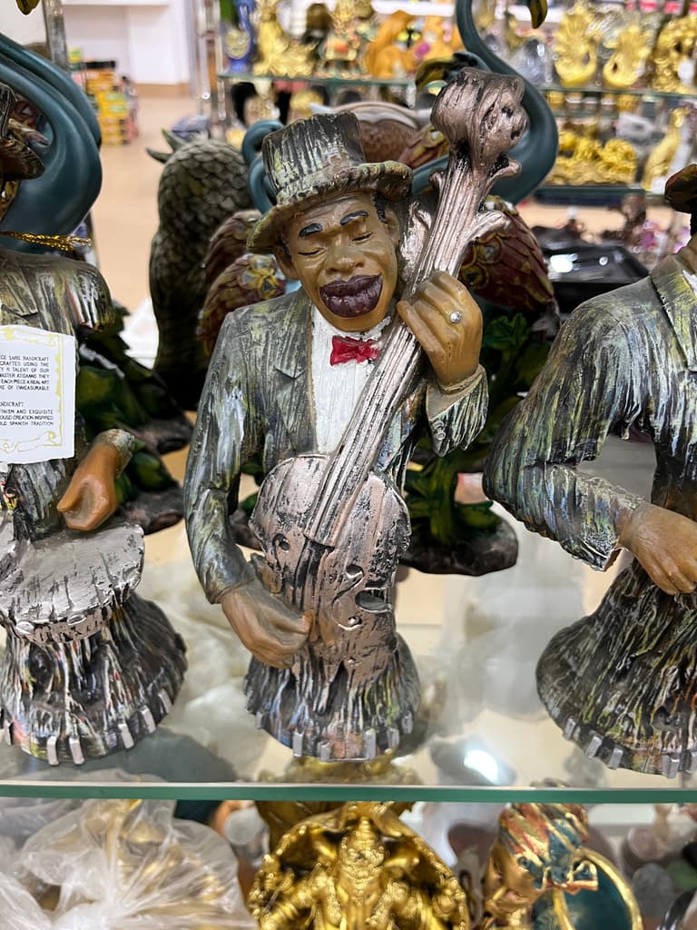 Man Playing Guitar | Status | Ceramic | Hira Pottery Works