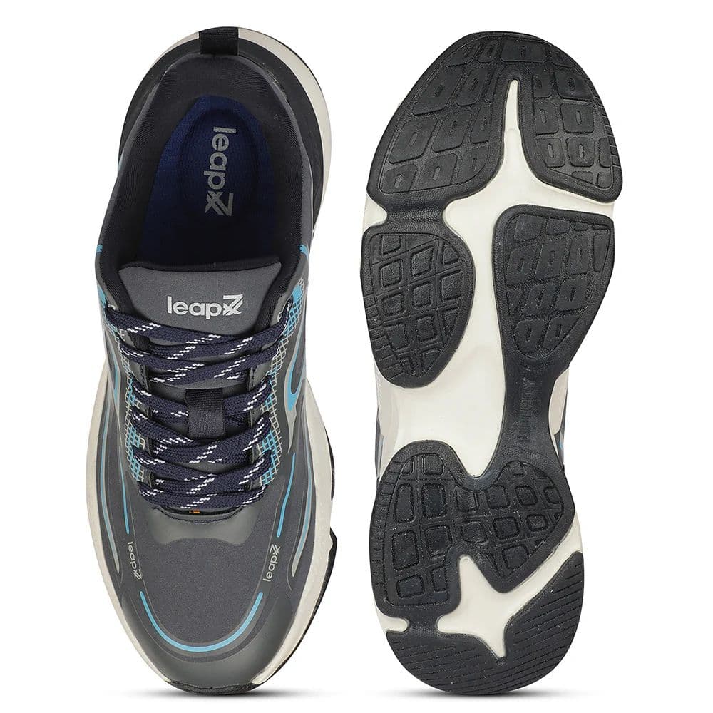 LEAP7X GLADIATOR Navy Blue Sports Running Shoes for Men By Liberty — photo 4