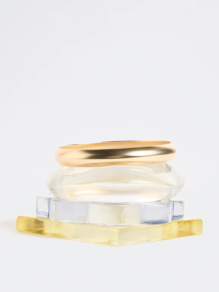 Westside Accessories Multicolour Resin and Metal Bangles – Pack of 3
