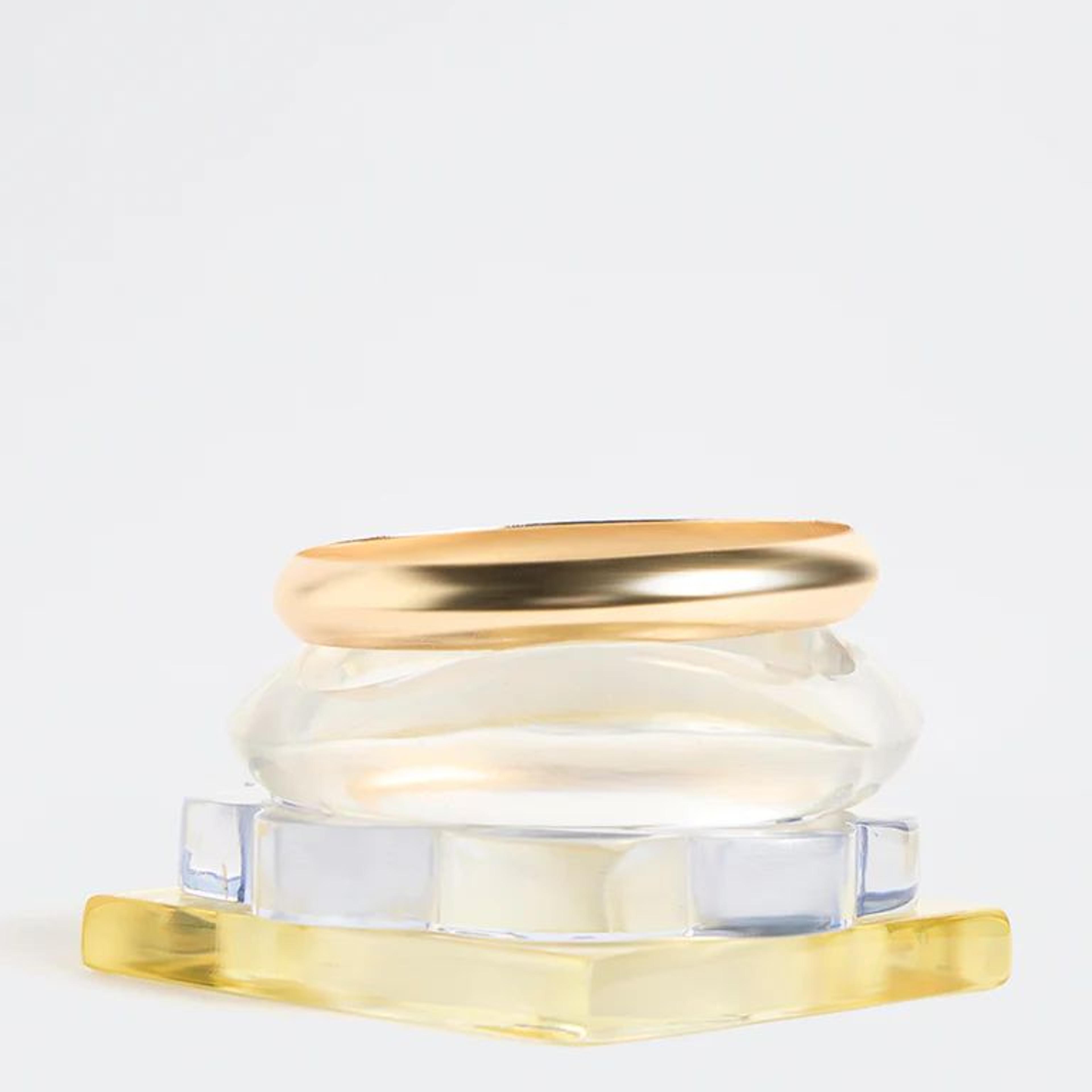 Westside Accessories Multicolour Resin and Metal Bangles – Pack of 3
