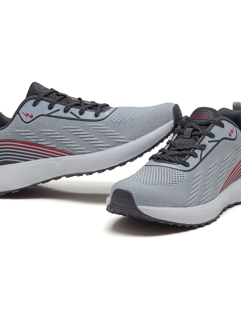 CHOPPER Grey Men's Running Shoes — photo 7