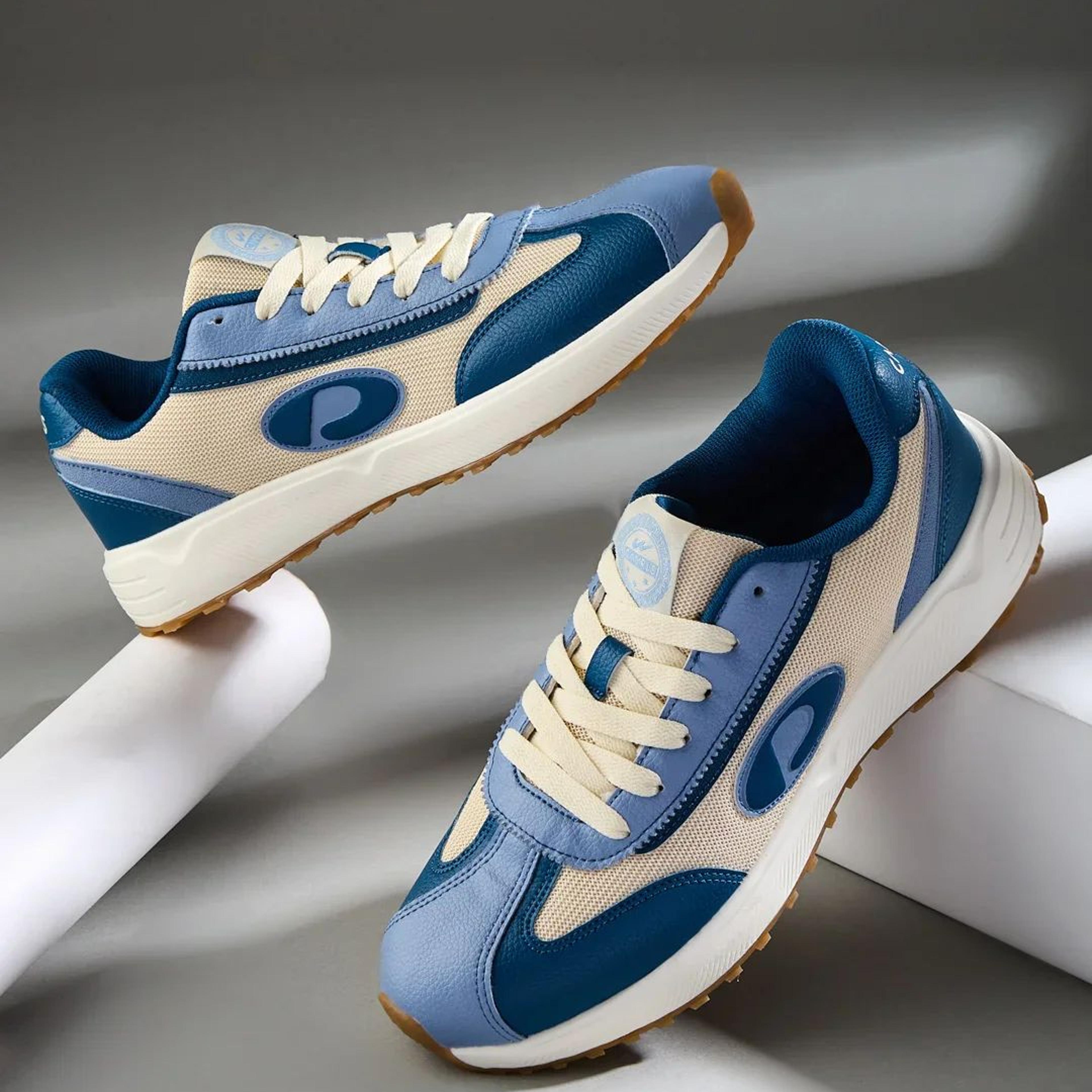 ASEND Off White Men's Sneakers
