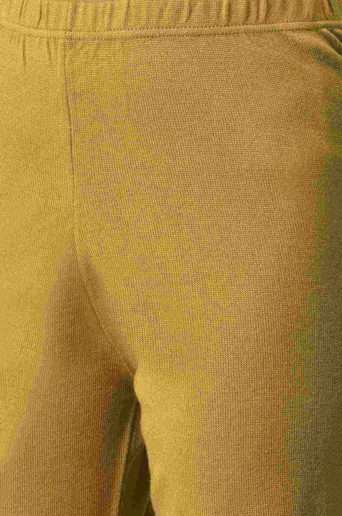 Gold Geometric Straight Fit Palazzo With Elasticated Waist — photo 7