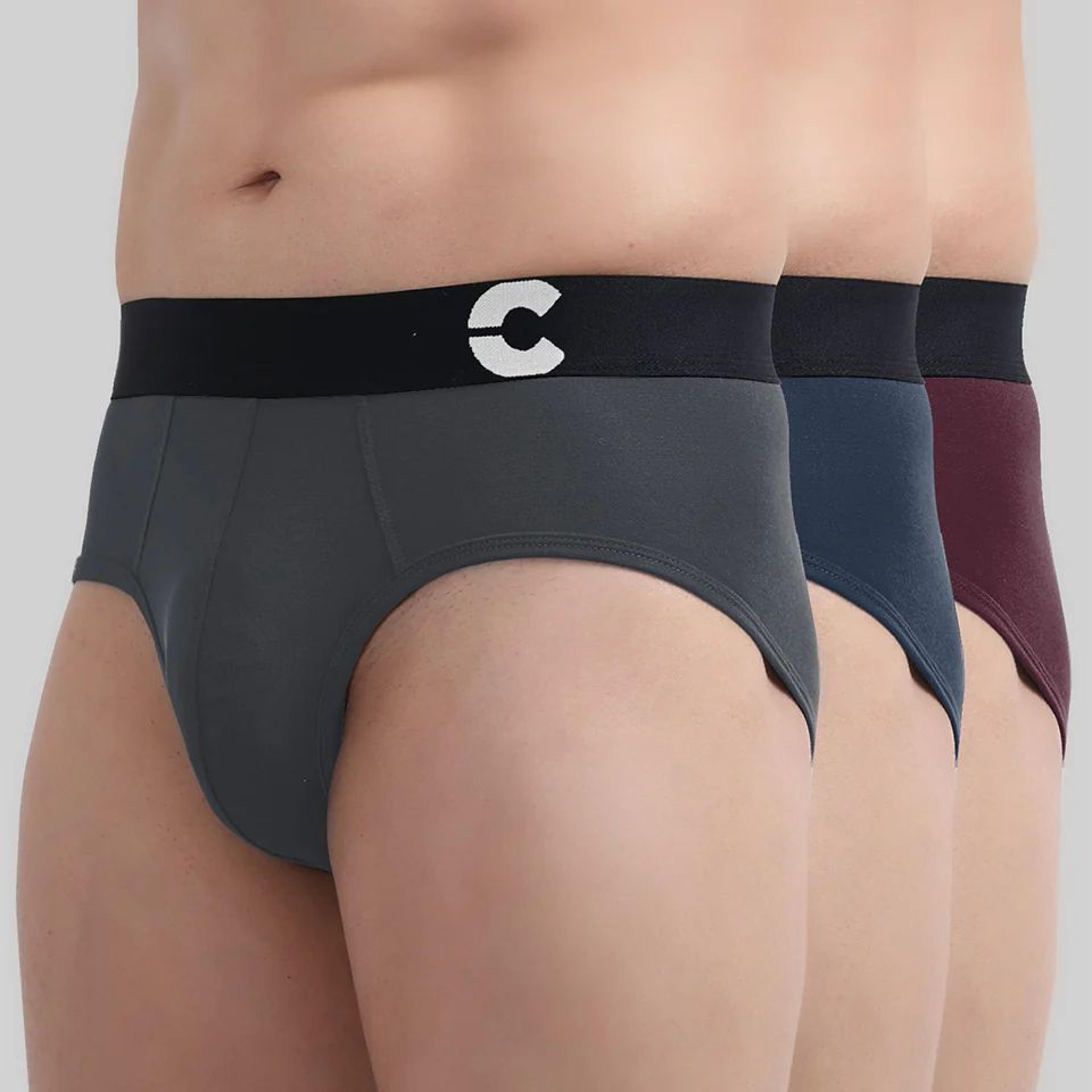 Men's Anti-Bacterial Micro Modal Brief (Pack of 3)