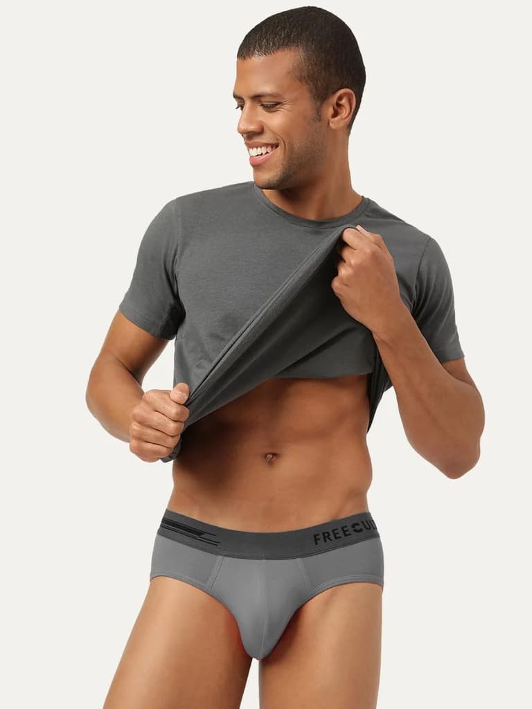 Men's Anti-Bacterial Micro Modal Brief in Contrast Waistband (Pack of 1) — photo 4