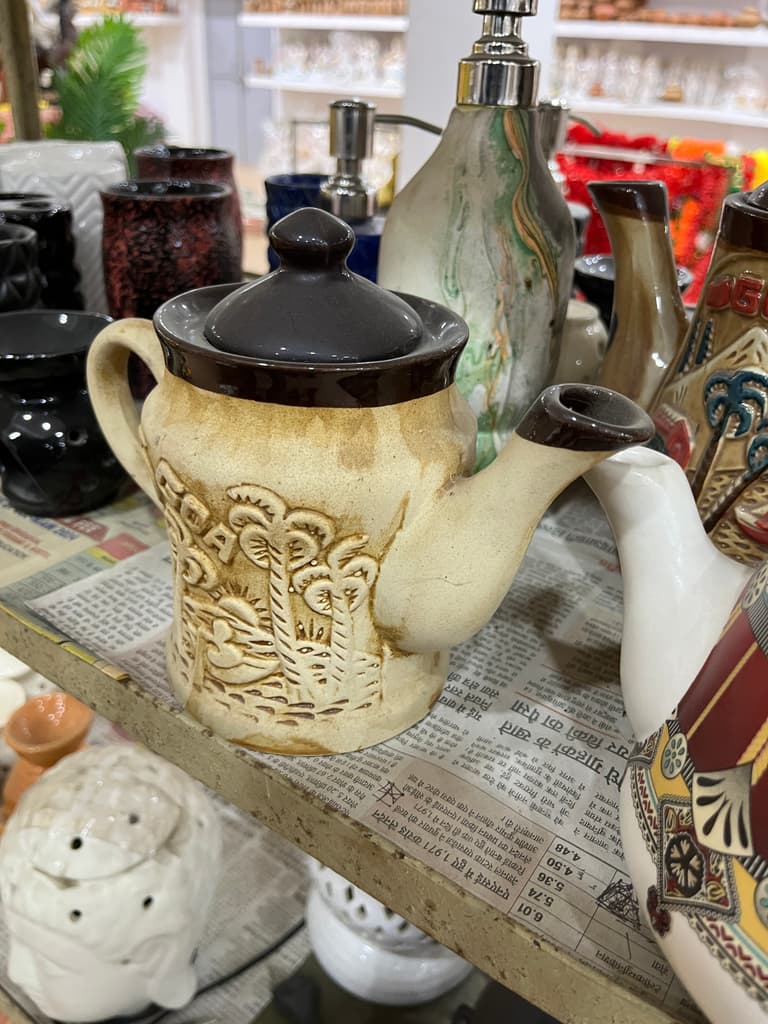 Goa Kettle | Tea Kettle | Ceramic | White