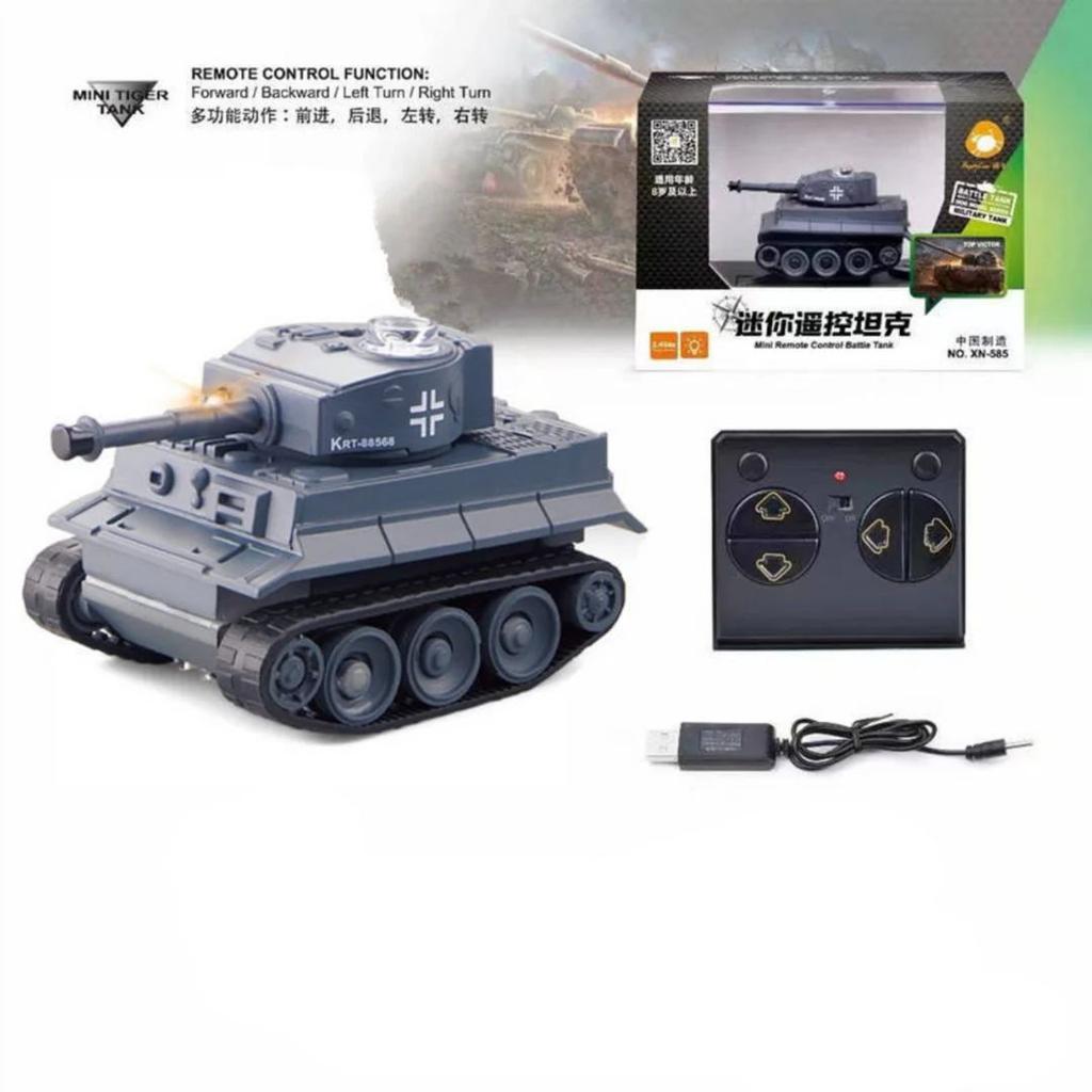 Mini Battle Tank Remote Control Toy — photo 3