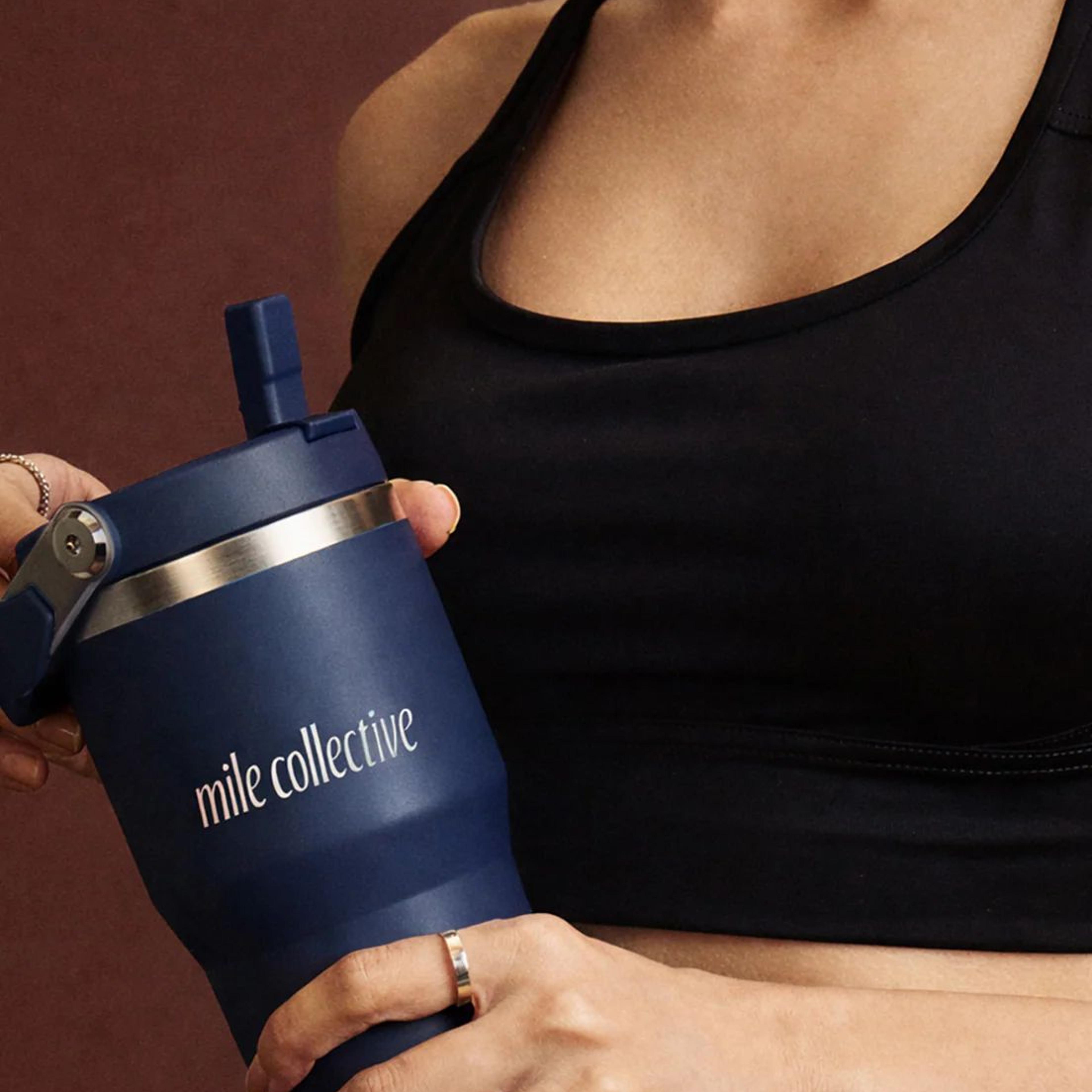 Navy Blue Bottle