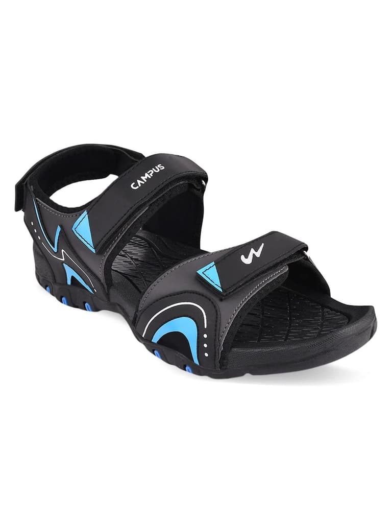 CAMP PASHTO Black Men's Sandals — photo 2