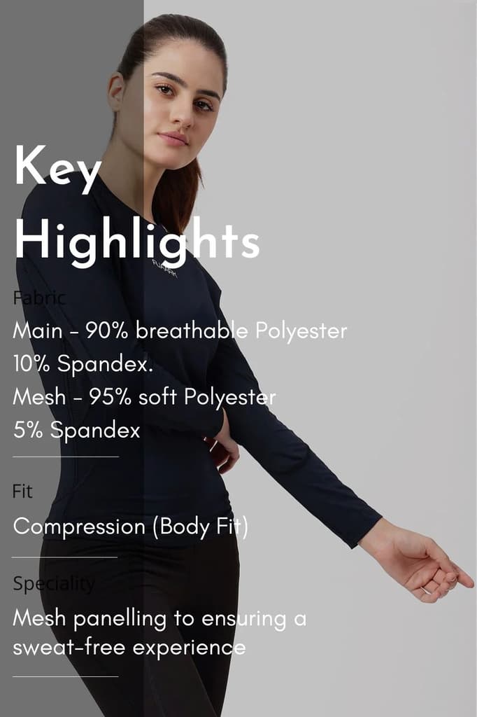 Compression 2.0 Full Sleeves T-shirt Navy — photo 7