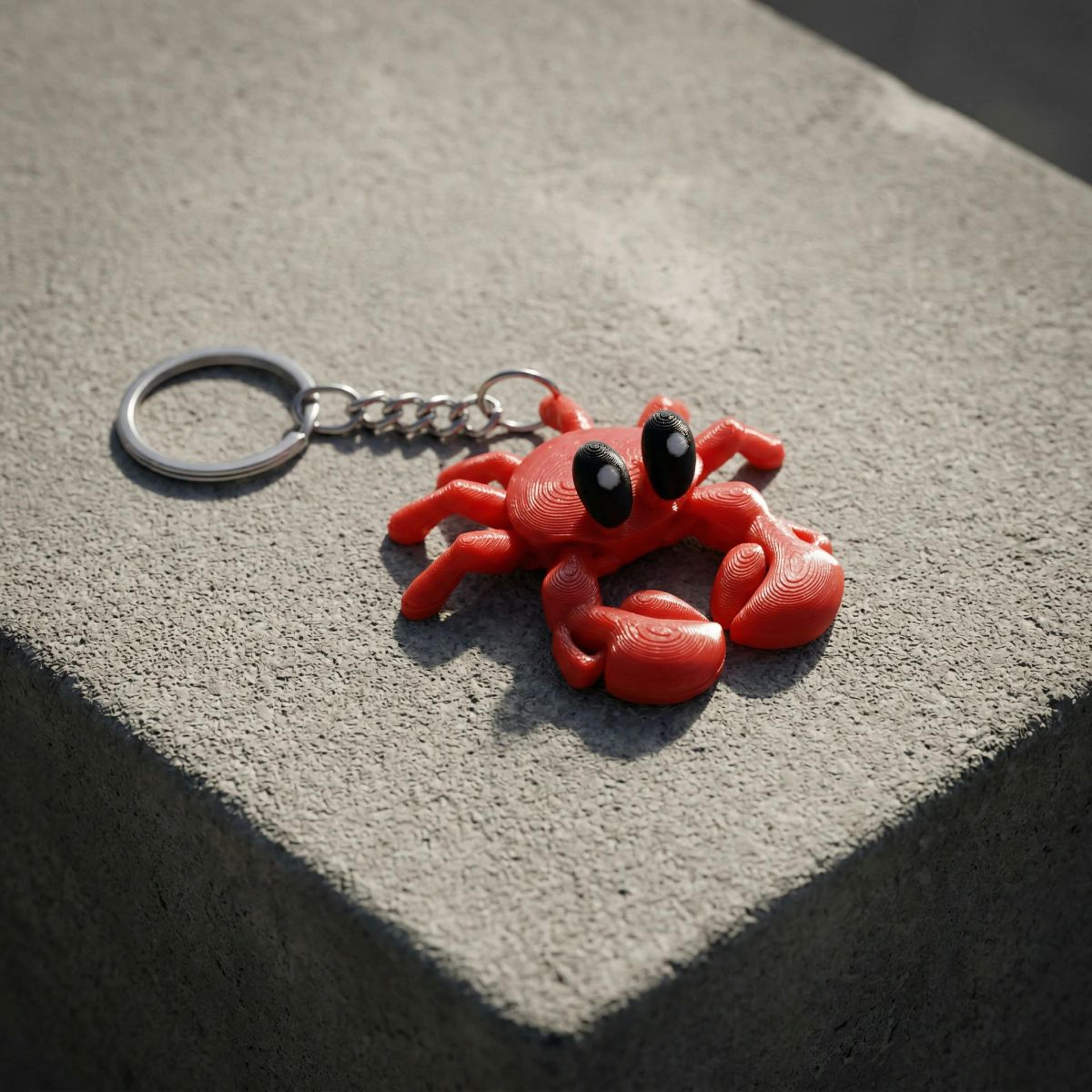 Crab Keychain