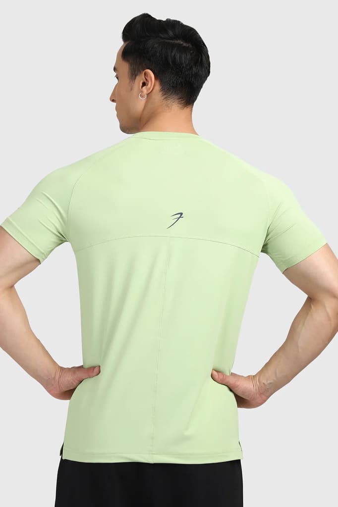 Sleek T-shirt Lime Green — photo 5