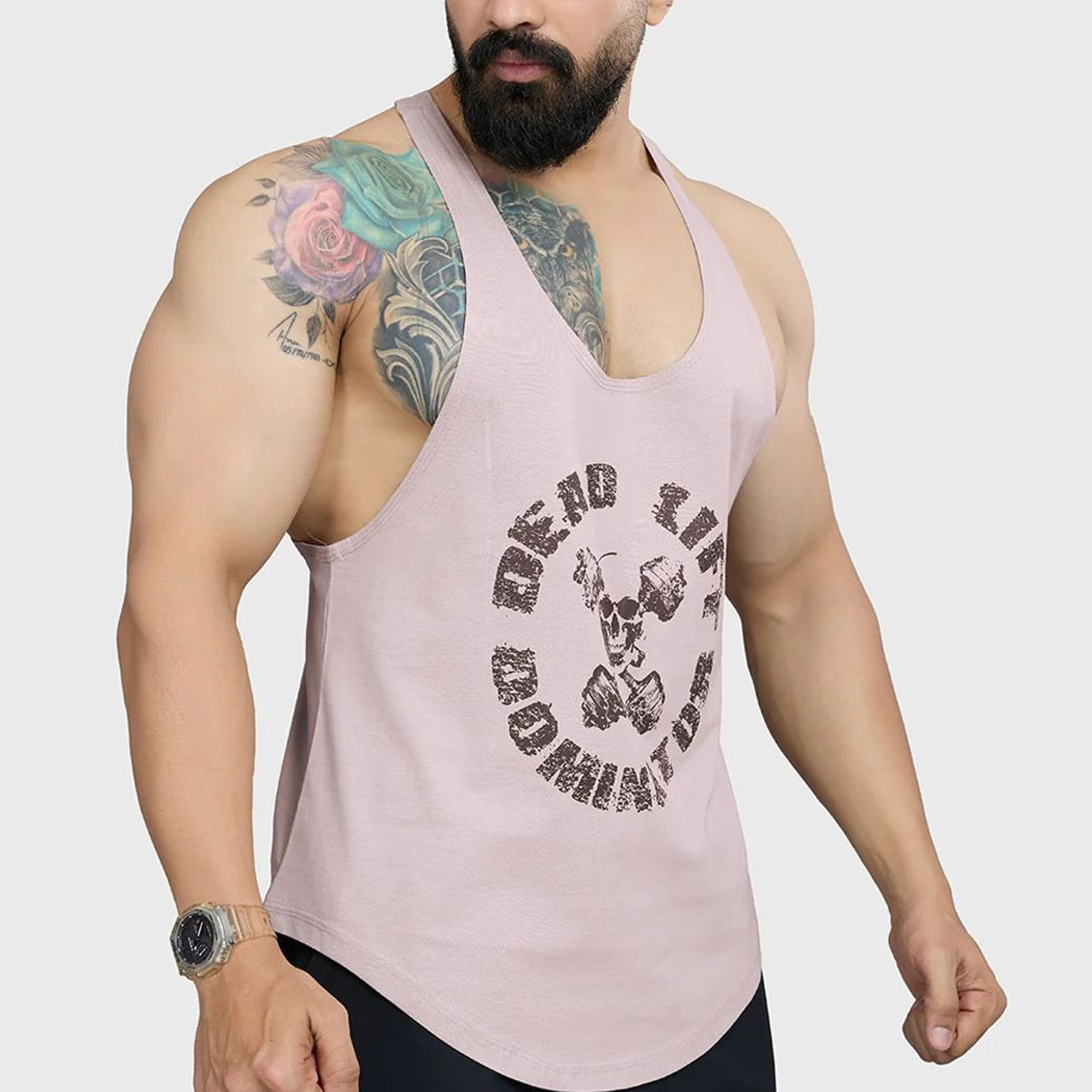 DeadLift Stringer Beige