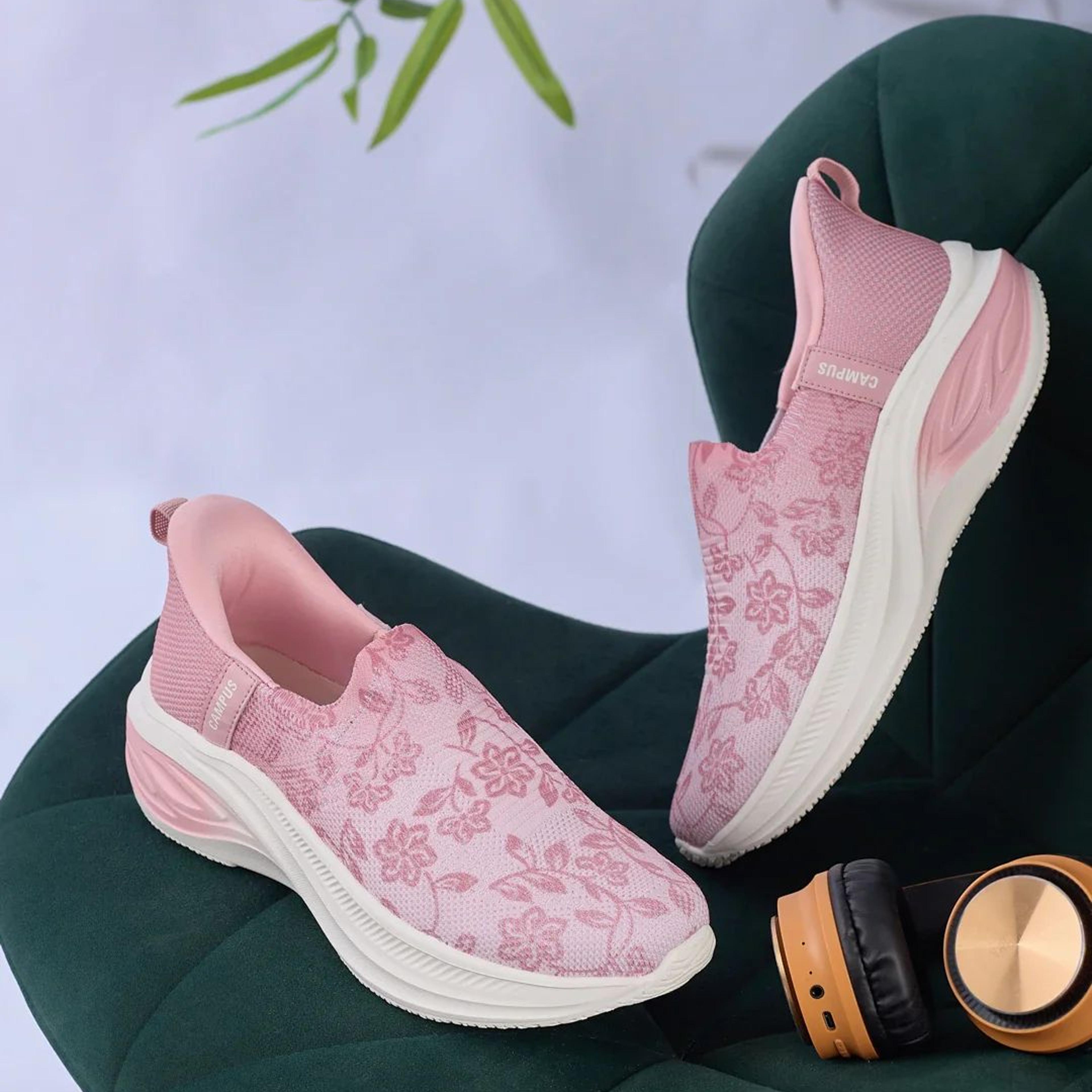 BLYN Pink Women's Walking Shoes