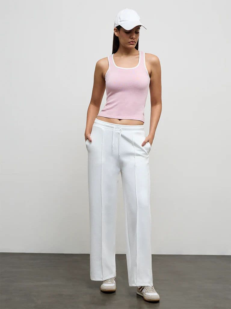 Nuoflexx Light Pink Knit Top — photo 2