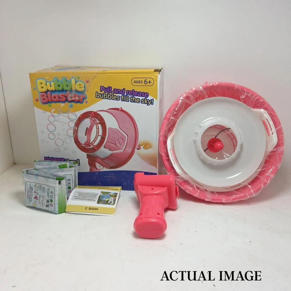 Kids Bubble Machine Gun – Handheld Outdoor Bubble Blower Toy (No Batteries Needed) — photo 4