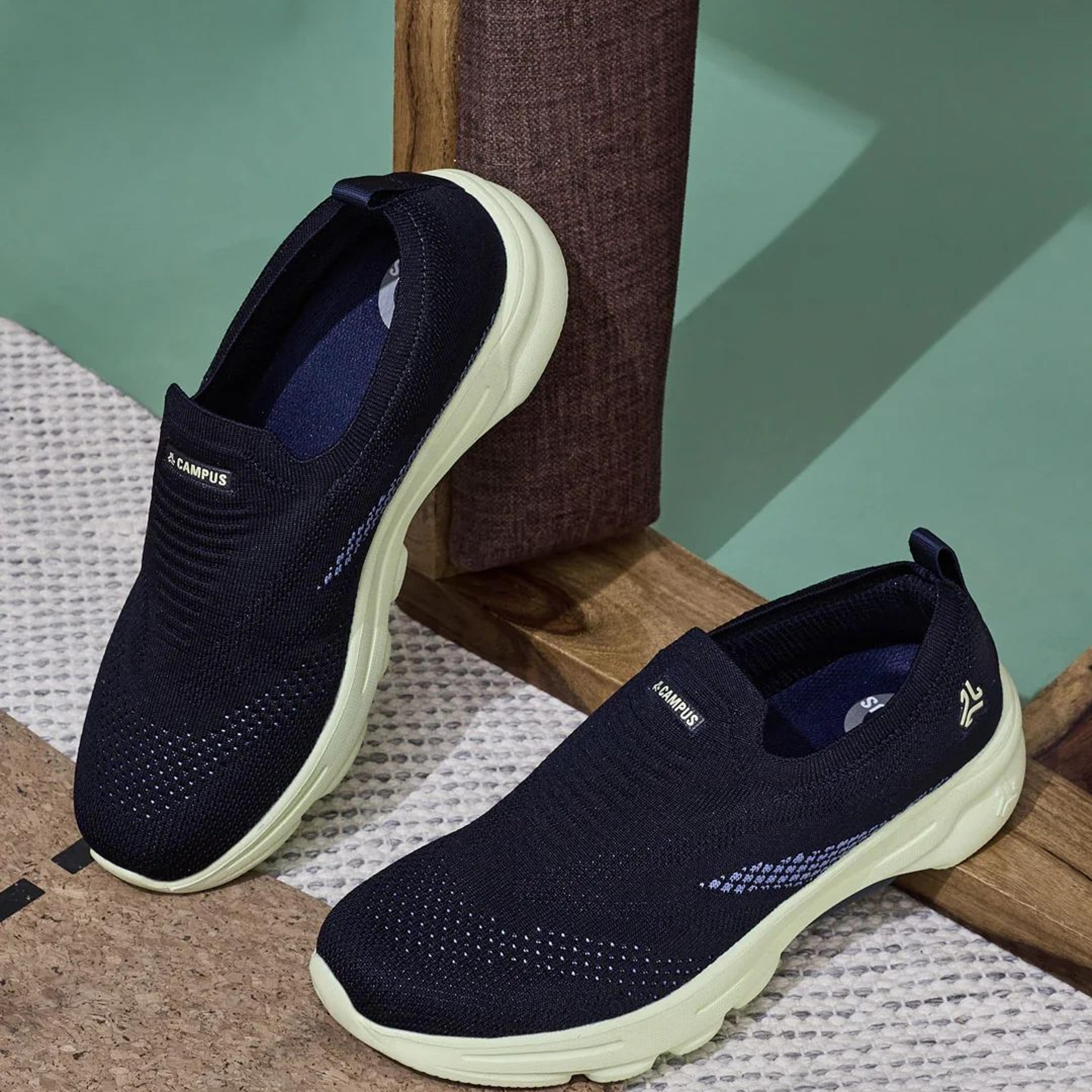 CABRO Navy Men's Walking Shoes