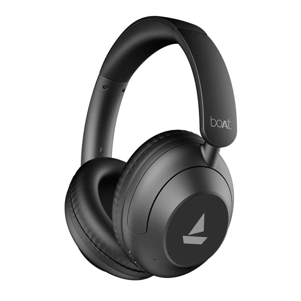 boAt Rockerz 650 Pro | Wireless Headphone with 80 Hours Playback, Dolby Audio, Touch & Swipe Controls — Iris Black