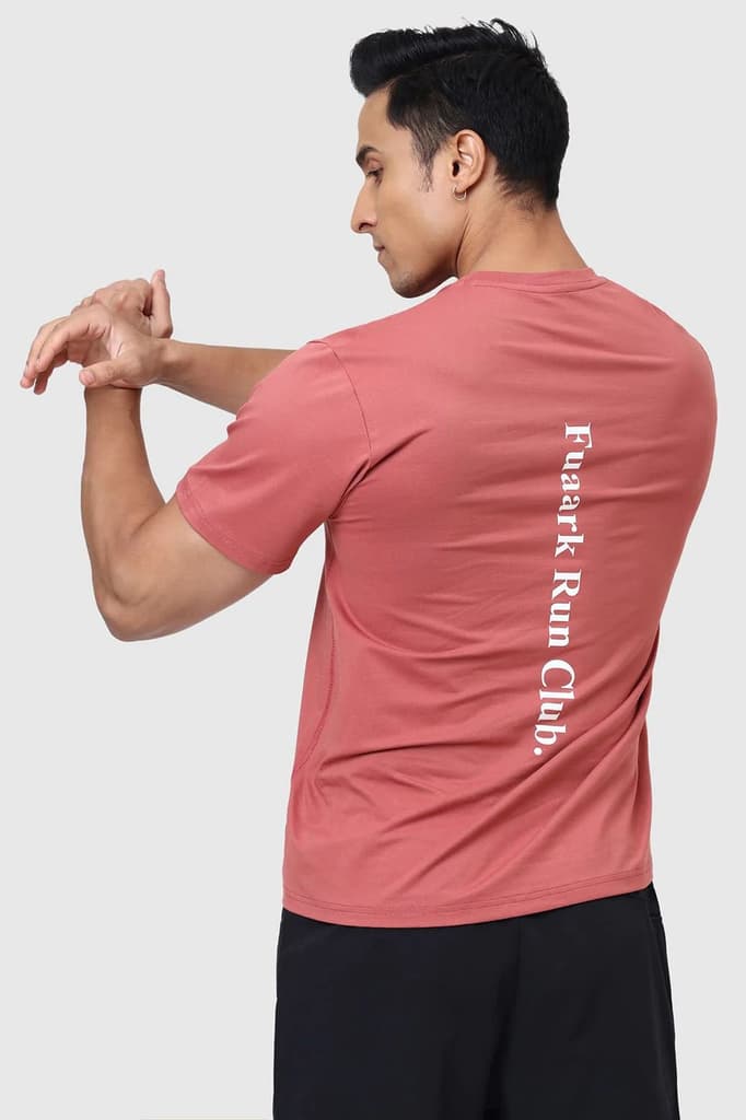 Pulse Running T-shirt Cranberry — photo 7