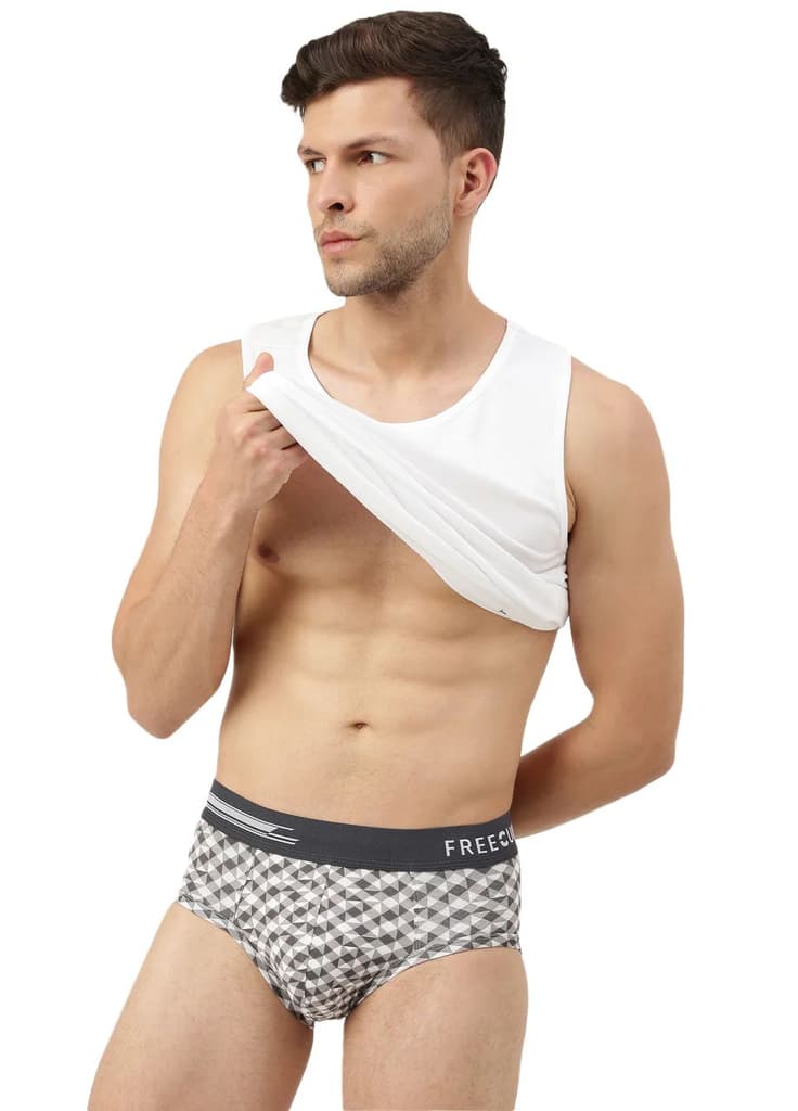 Men's Anti-Bacterial Printed Micro Modal Brief (Pack of 2) — photo 9