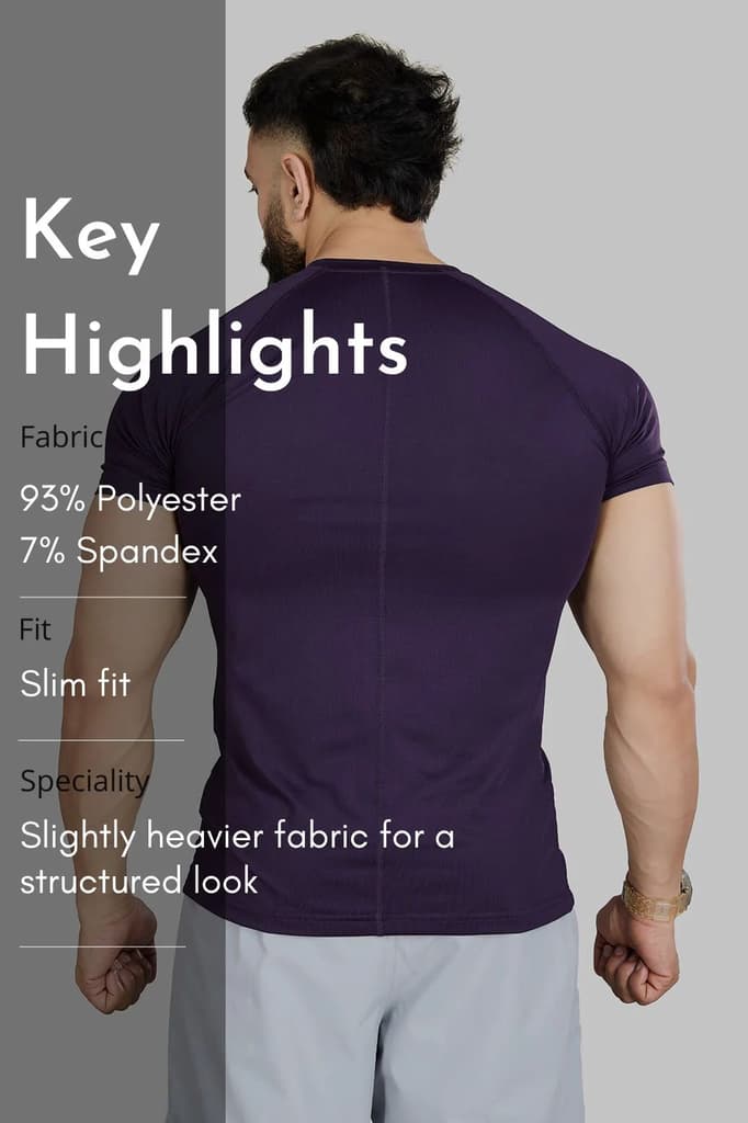 Dash T-shirt Violet — photo 6