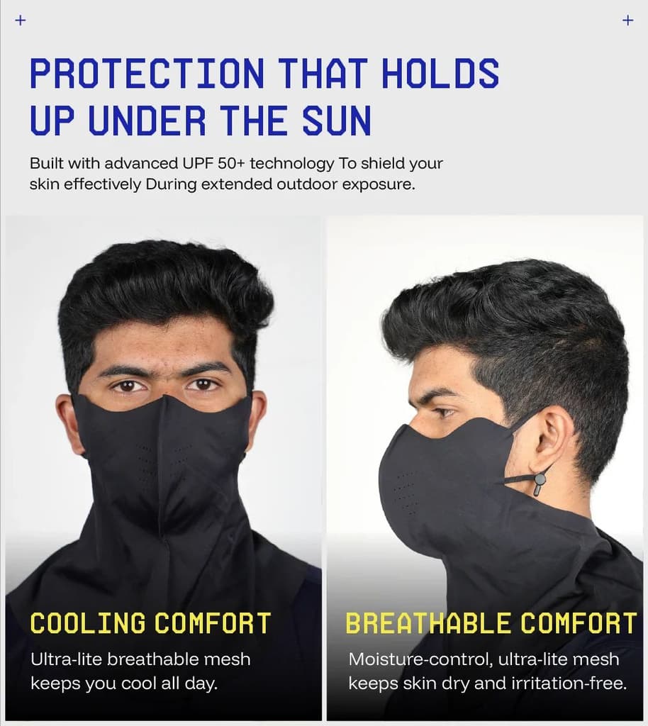 Sunscreen Neck Cover Mask — photo 5