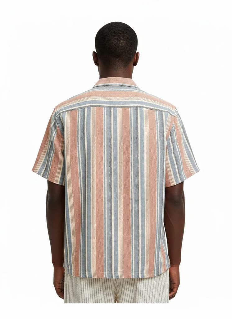 Sunset Stripe Resort Shirt — photo 3