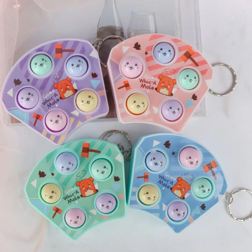 Bunny Popup Game Keyring | Endless Fun with Mr. Bunny!